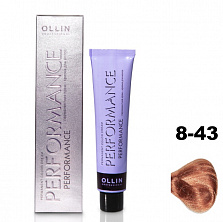 8/43 светло-русый медно-золотистый 60мл Ollin Performance 8/43 светло-русый медно-золотистый 60мл Ollin Performance