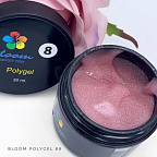 Полигель Bloom 30мл 08 искрящийся розовый Полигель Bloom 30мл 08 искрящийся розовый
