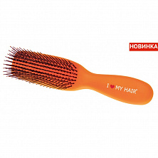 Щетка I LOVE MY HAIR 1501S Spider Soft оранжевая матовая M Щетка I LOVE MY HAIR 1501S Spider Soft оранжевая матовая M