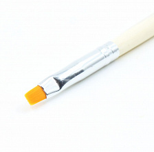 Кисть для геля MASTER Professional MP-464-4мм прямая Кисть для геля MASTER Professional MP-464-4мм прямая