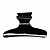 Зажим Ollin Professional 392750 12шт бабочка 55мм черная