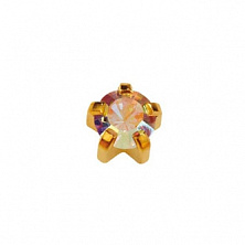 Серьги крапан средние R115