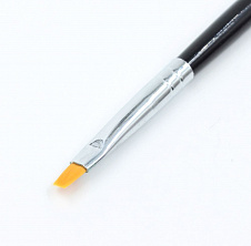 Кисть для геля MASTER Professional MP-463-4мм прямая Кисть для геля MASTER Professional MP-463-4мм прямая