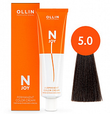 5/0 светлый шатен 100мл Ollin N-Joy 5/0 светлый шатен 100мл Ollin N-Joy