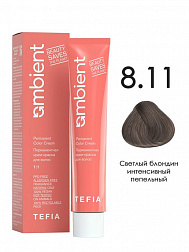 8.11 Cветлый блондин интенсивный пепельный 60мл AMBIENT