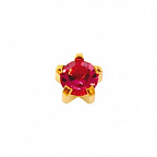 Серьги крапан средние R110