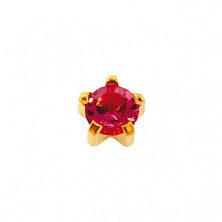 Серьги крапан средние R110