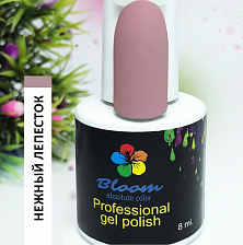 Гель-лак Bloom 8мл 018 Нежный лепесток Гель-лак Bloom 8мл 018 Нежный лепесток