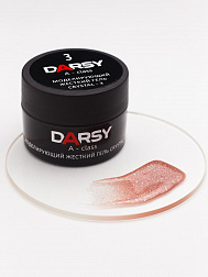 Гель DARSY 15мл CRYSTAL 03 моделирующий жесткий Гель DARSY 15мл CRYSTAL 03 моделирующий жесткий