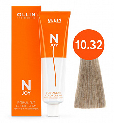 10/32 светлый блондин золотисто-фиолетовый 100мл Ollin N-Joy 10/32 светлый блондин золотисто-фиолетовый 100мл Ollin N-Joy
