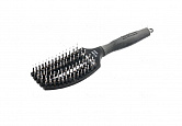 Щетка Olivia Garden BR-FB1PC-CM000 Finger Brush Combo Medium +натур. щетина