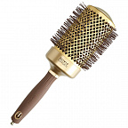 Брашинг Olivia Garden ID2052 EXPERT BLOWOUT SHINE Wavy Bristles Gold&Brown 65 мм Брашинг Olivia Garden ID2052 EXPERT BLOWOUT SHINE Wavy Bristles Gold&Brown 65 мм