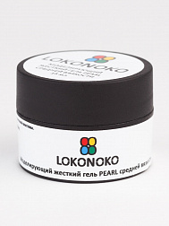 Гель LOKONOKO 15мл моделирующий жесткий средней вязкости PEARL Гель LOKONOKO 15мл моделирующий жесткий средней вязкости PEARL