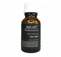 Обезжириватель-дегидратор Gel off 15мл
