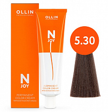 5/30 светлый шатен золотистый 100мл Ollin N-Joy 5/30 светлый шатен золотистый 100мл Ollin N-Joy