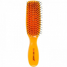 Щетка I LOVE MY HAIR 1503 Spider Classic оранжевая глянцевая S Щетка I LOVE MY HAIR 1503 Spider Classic оранжевая глянцевая S
