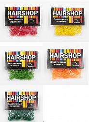 Резинки Hairshop силиконовые мини зеленые Резинки Hairshop силиконовые мини зеленые