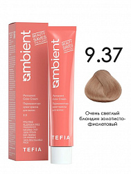 9.37 Очень светлый блондин золотисто-фиолетовый 60мл AMBIENT 9.37 Очень светлый блондин золотисто-фиолетовый 60мл AMBIENT