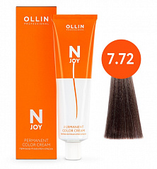 7/72 русый коричнево-фиолетовый 100мл Ollin N-Joy