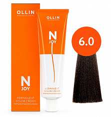 6/0 темно-русый 100мл Ollin N-Joy 6/0 темно-русый 100мл Ollin N-Joy