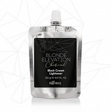 Осветляющий крем Black Cream Lightener черный угольный для волос 250мл Осветляющий крем Black Cream Lightener черный угольный для волос 250мл