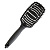 Щетка Olivia Garden ID2132 EXPERT CARE FLEX Boar & Nylon Bristles Black Label