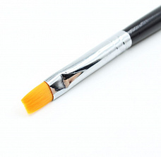 Кисть для геля MASTER Professional MP-463-8мм прямая Кисть для геля MASTER Professional MP-463-8мм прямая