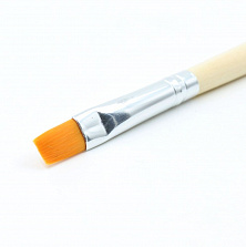 Кисть для геля MASTER Professional MP-464-10мм прямая Кисть для геля MASTER Professional MP-464-10мм прямая